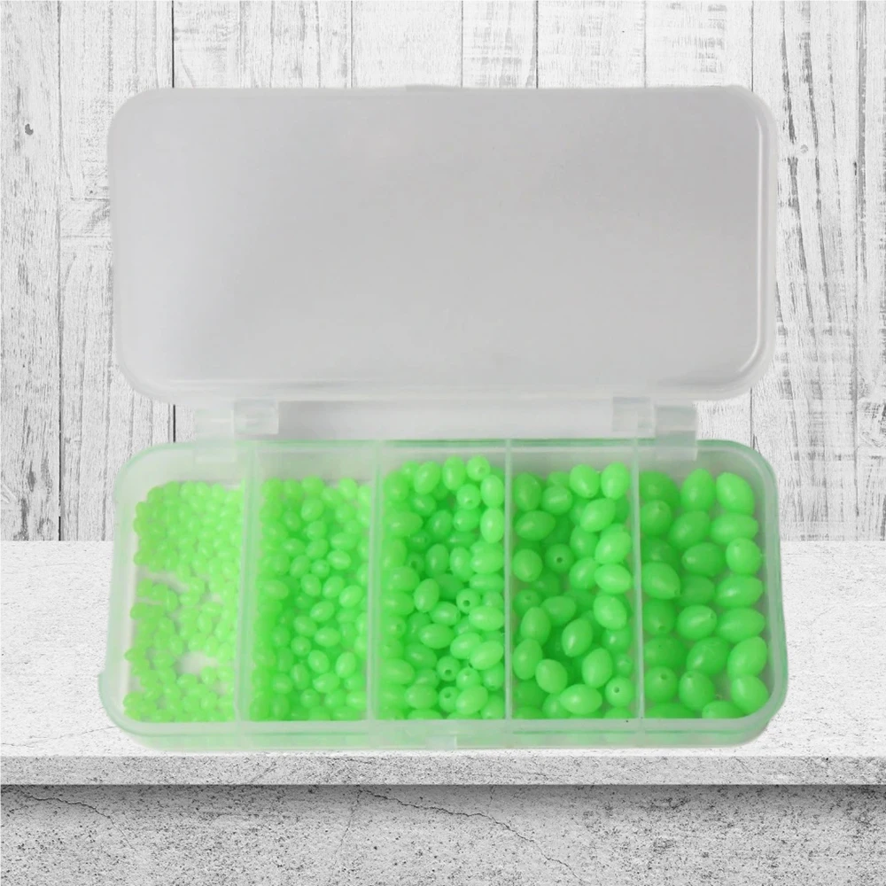 Ackibbik 375pcs/box Luminous F - Fishing Lure Soft Plastic ulasan dan harga