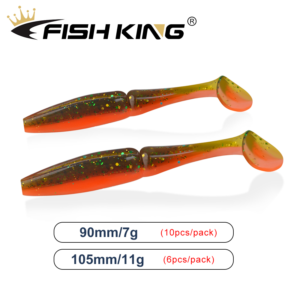 FISH KING One Up Shad Fishing  - Fishing Lure Soft Plastic ulasan dan harga