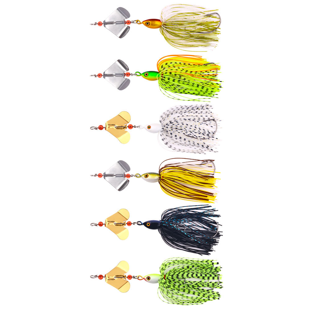 Buzzbait Fishing Lure with Rot - Fishing Lure Blade Bait ulasan dan harga