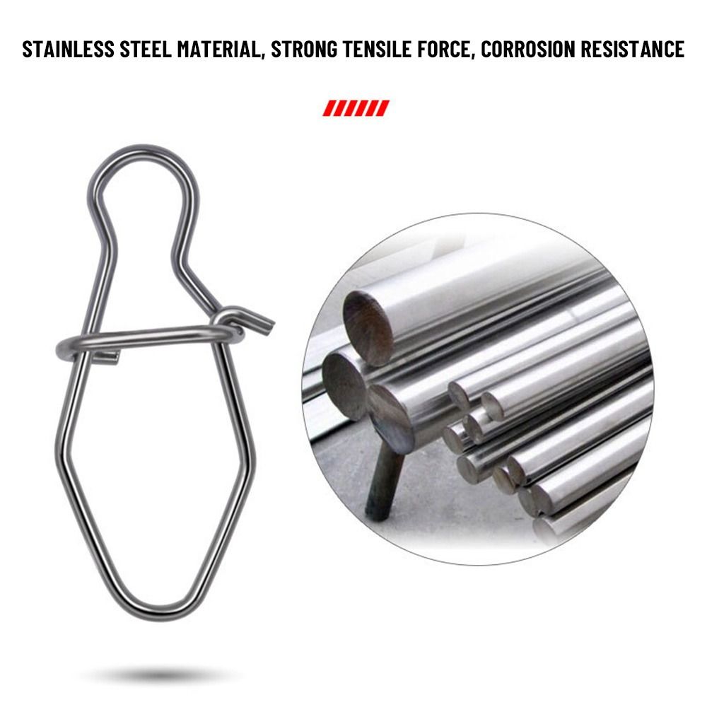 100pcs/lot nice Snap Fishing B - Fishing Lure Accessories ulasan dan harga