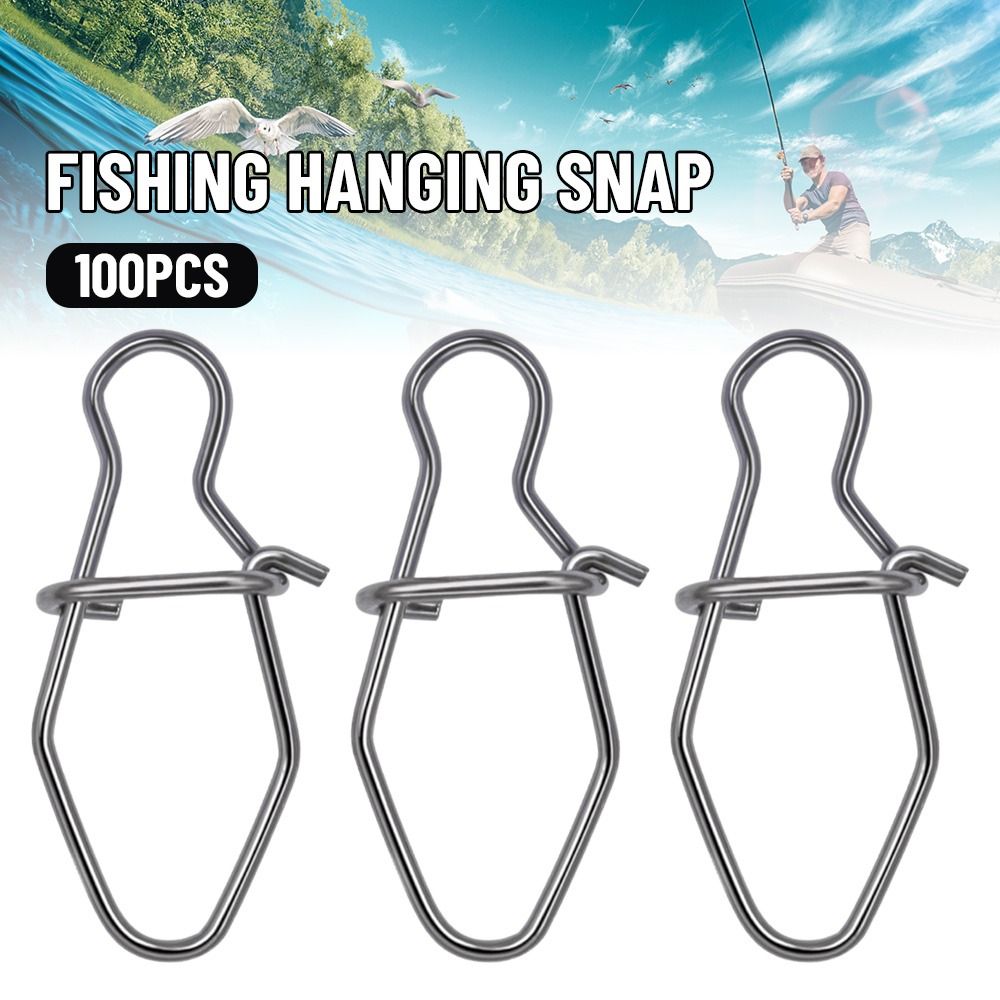 100pcs/lot nice Snap Fishing B - Fishing Lure Accessories ulasan dan harga