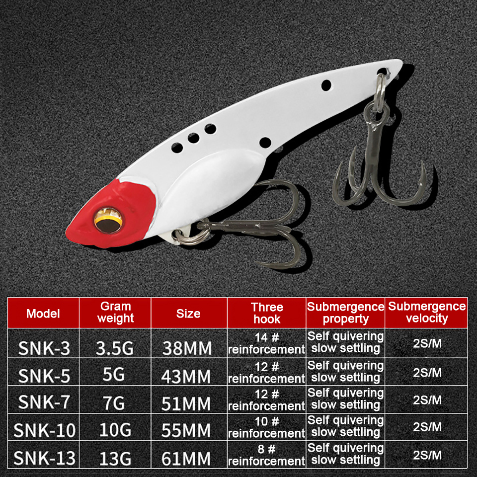 GOBYGO 3.5G-13G Metal VIB Fish - Fishing Lure Swimbait ulasan dan harga