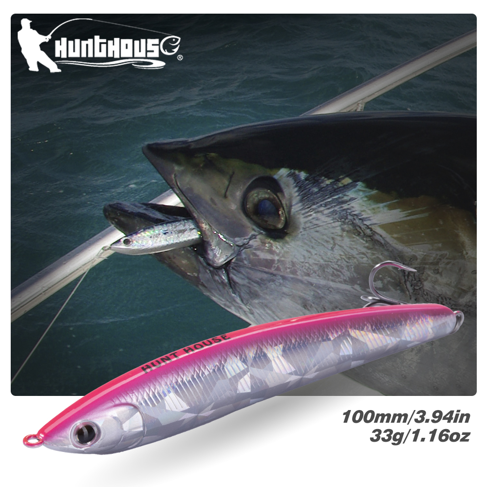 Hunthouse Sinking Pencil Hard  - Fishing Lure Jerkbait ulasan dan harga
