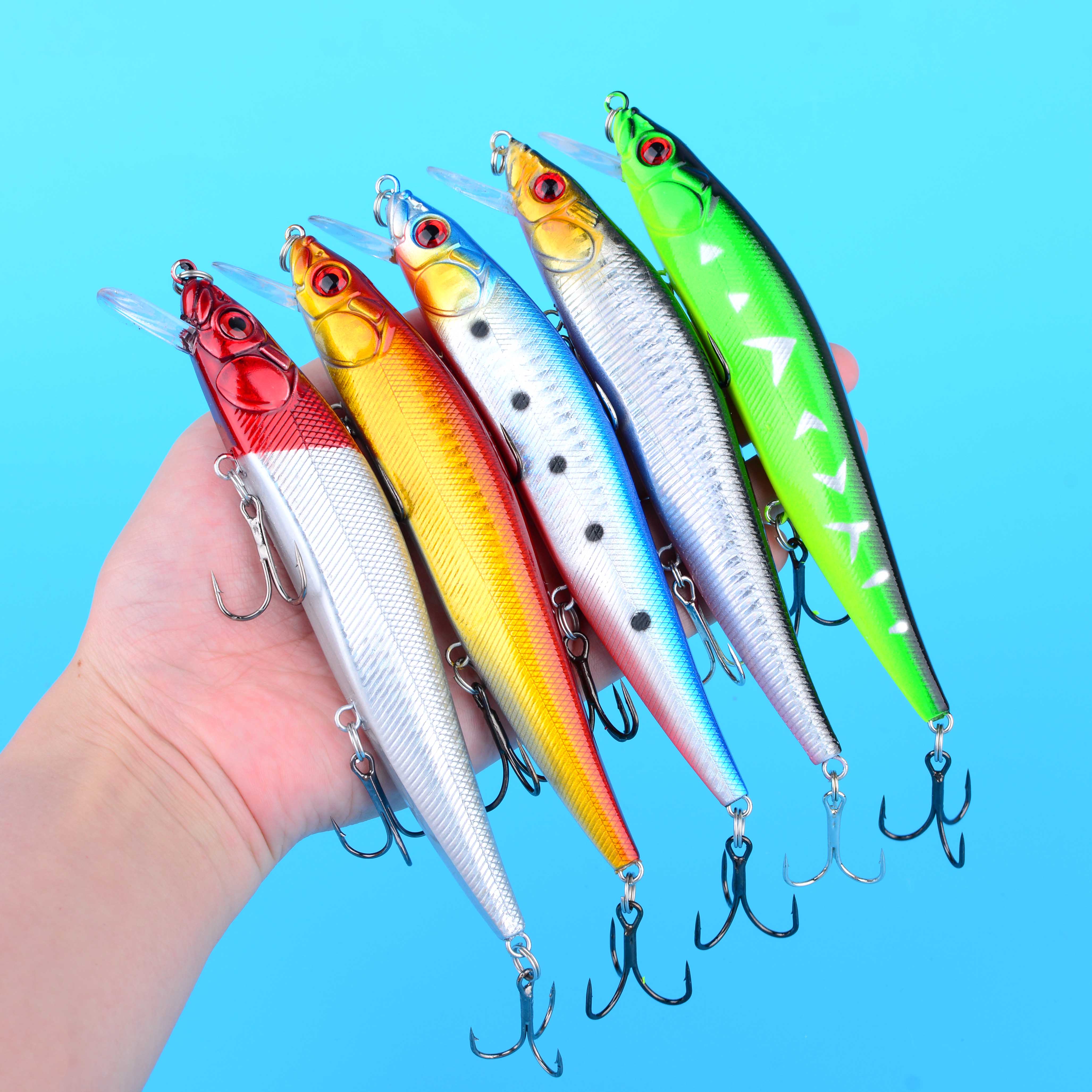 1pc Minnow Fishing Lure Floati - Fishing Lure Jerkbait ulasan dan harga
