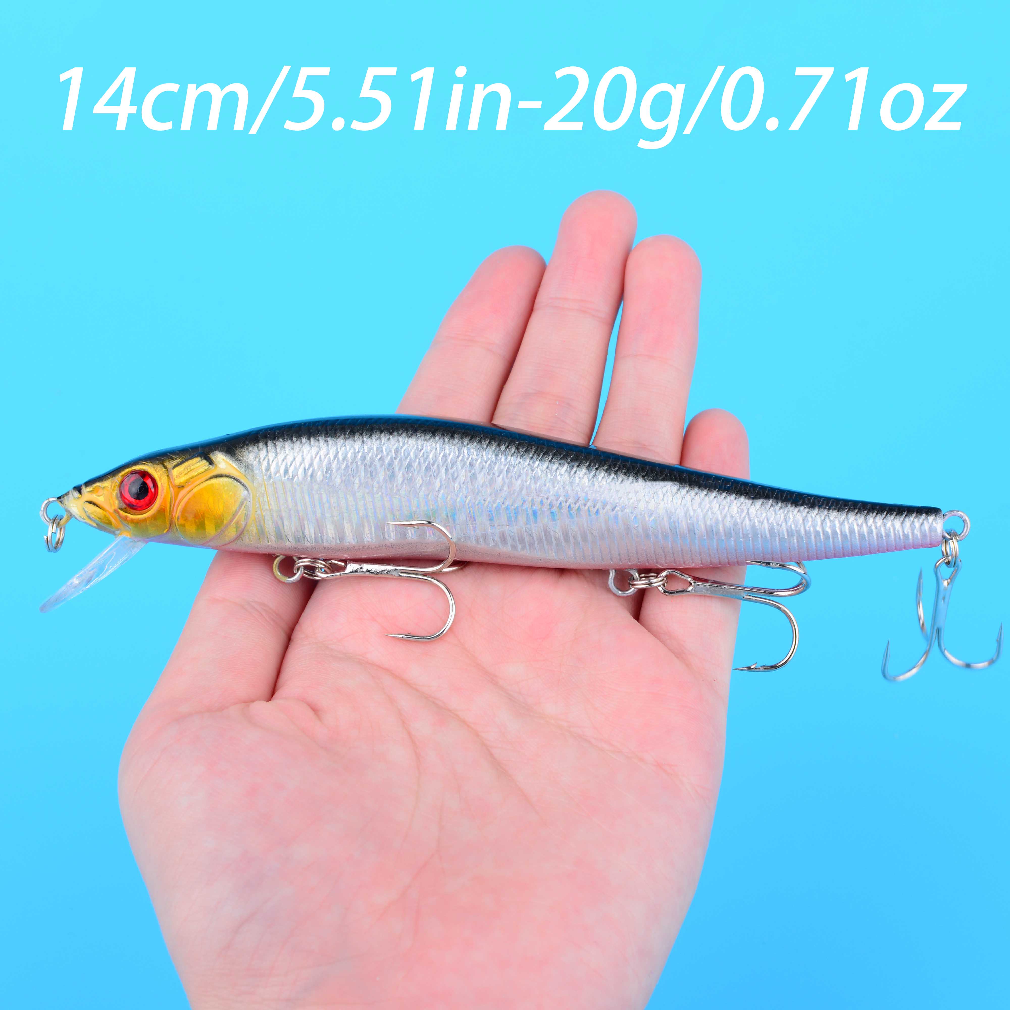 1pc Minnow Fishing Lure Floati - Fishing Lure Jerkbait ulasan dan harga