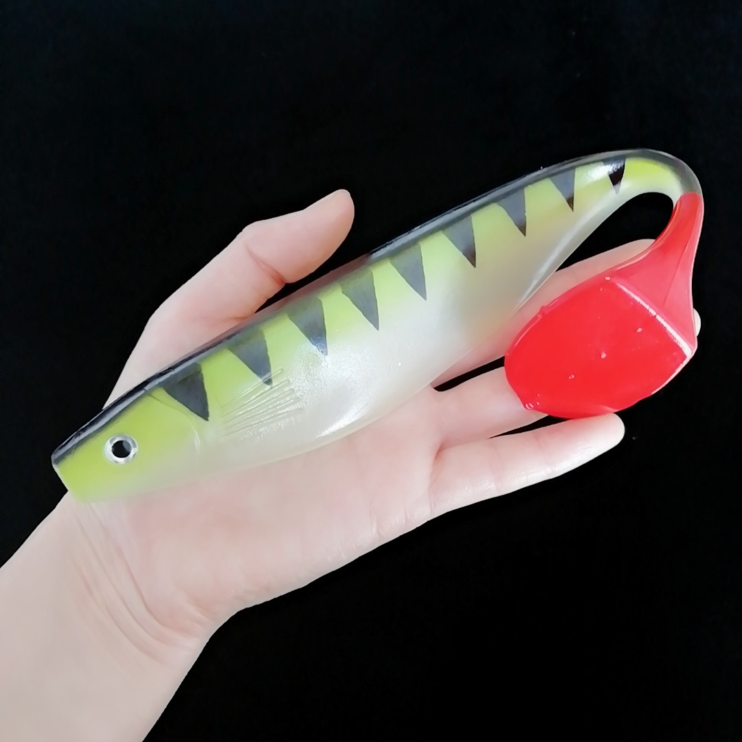 Swolfy 23cm 70g Saltwater Fish - Fishing Lure Soft Plastic ulasan dan harga