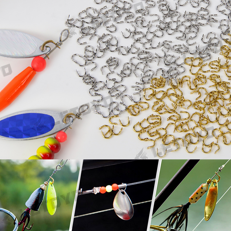 LETOYO 100pcs Folded Clevises  - Fishing Lure Kit ulasan dan harga