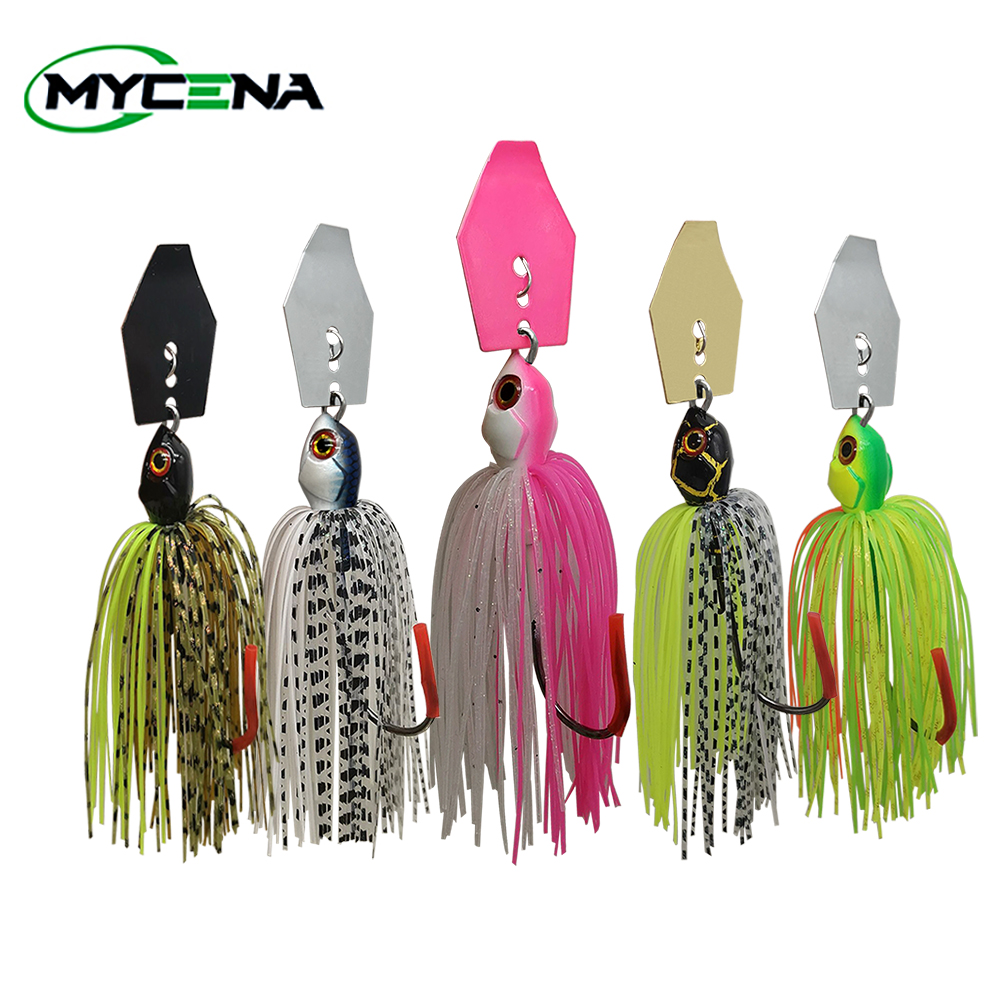 Mycena 7G/9G/11G/14G/21G fishi - Fishing Lure Blade Bait ulasan dan harga