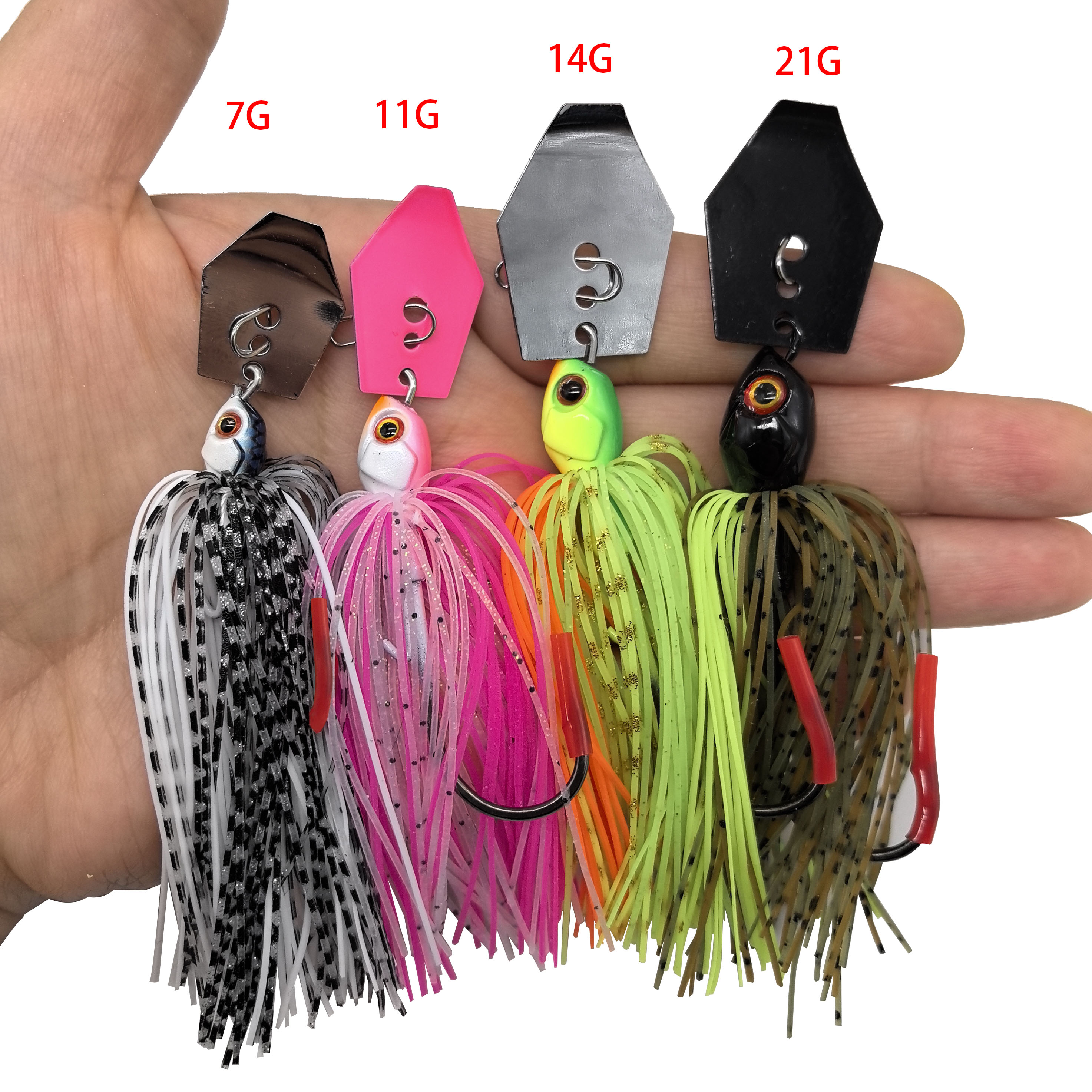 Mycena 7G/9G/11G/14G/21G fishi - Fishing Lure Blade Bait ulasan dan harga