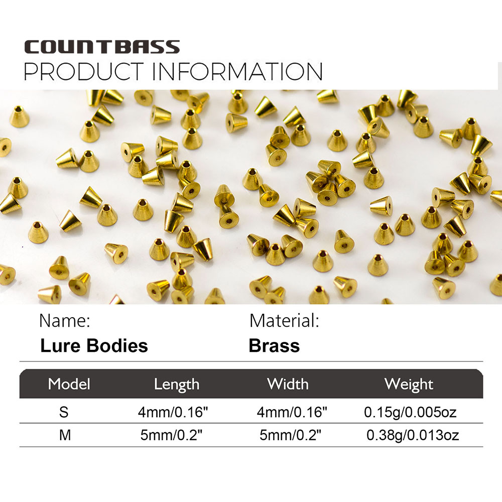 Countbass 10pcs Solid Brass Co - Fishing Lure Buzzbait ulasan dan harga