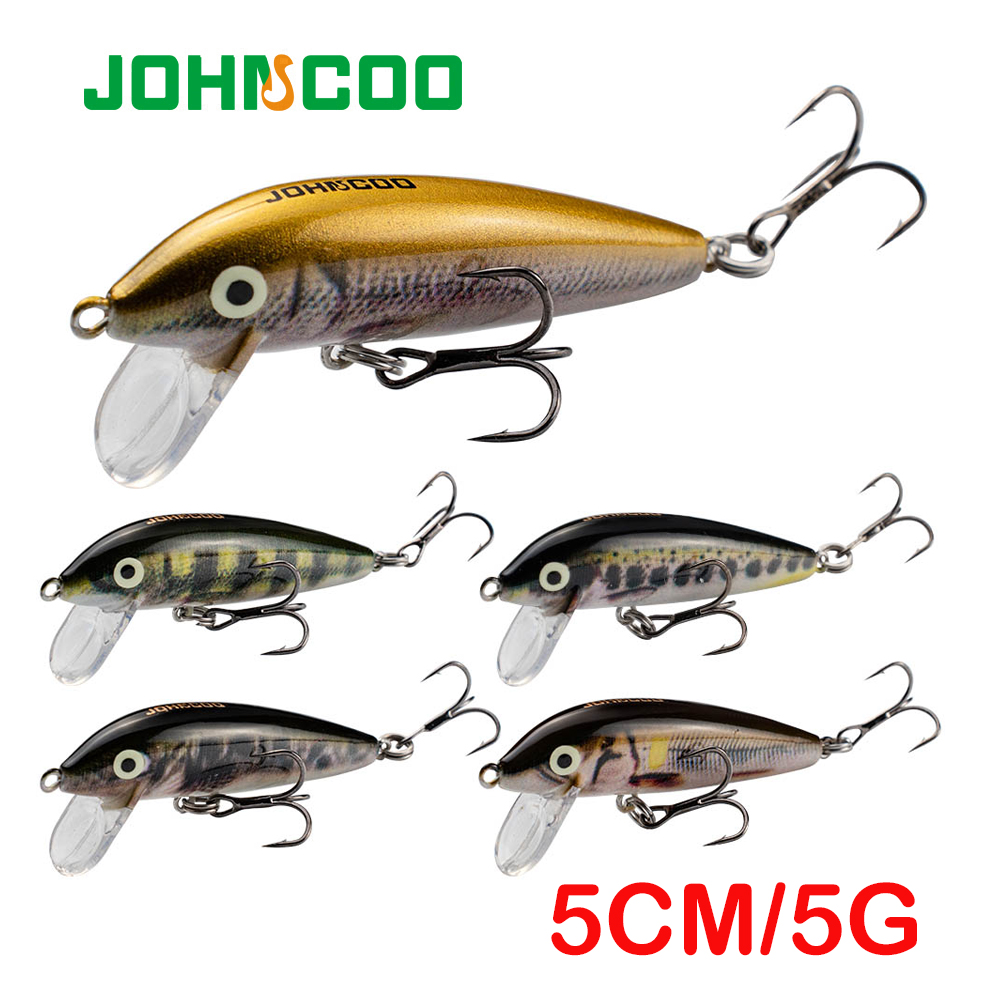 5cm 5g Sinking Minnow Wobblers - Fishing Lure Jerkbait ulasan dan harga