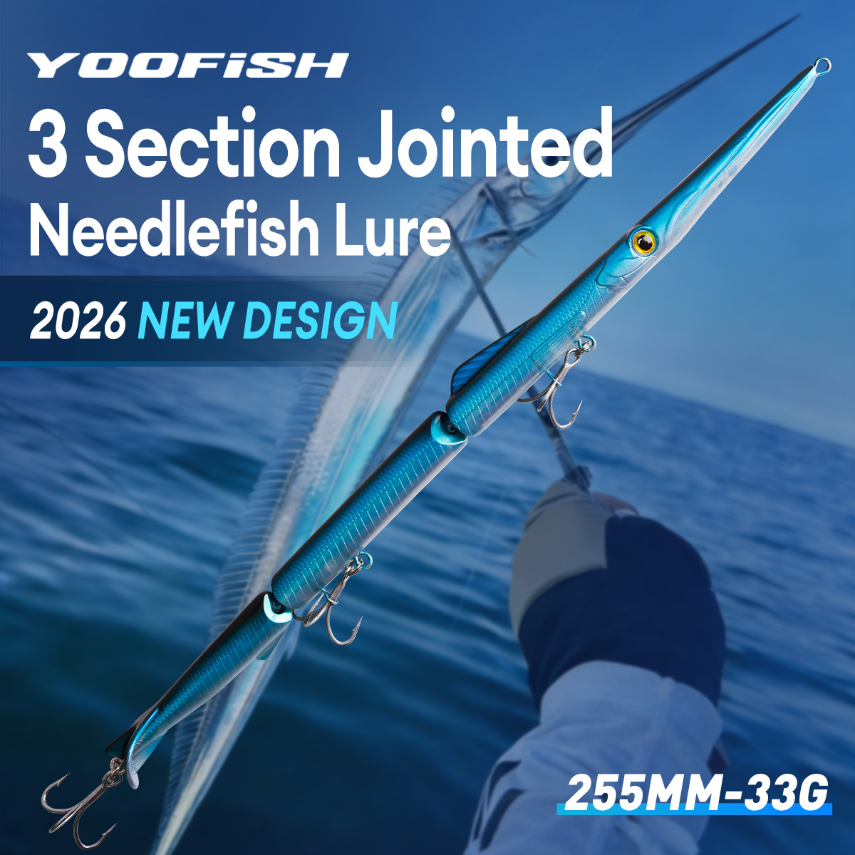 YOOFISH Jointed Pencil Bait 3  - Fishing Lure Popper ulasan dan harga