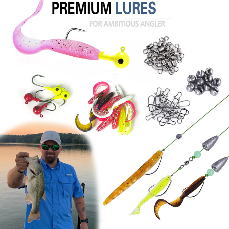 New 120PCS Fishing Lure Set So - Fishing Lure Swimbait ulasan dan harga