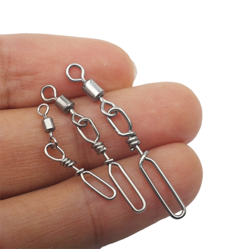 10Pcs Stainless Steel Quick Sn - Fishing Lure Making Kit ulasan dan harga