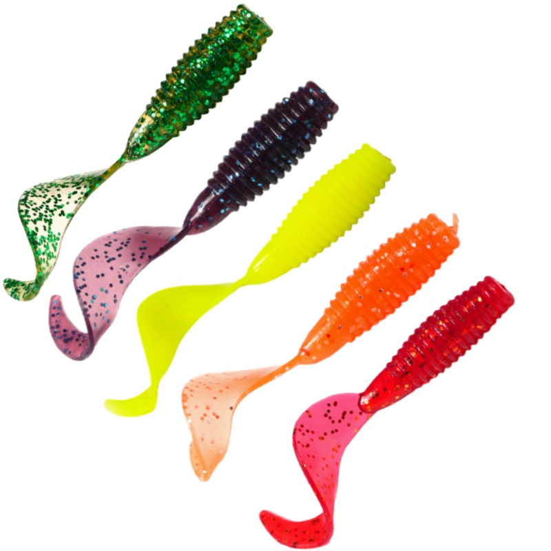 Wondersee 50PCS Soft Bait Worm - Fishing Lure Soft Plastic ulasan dan harga