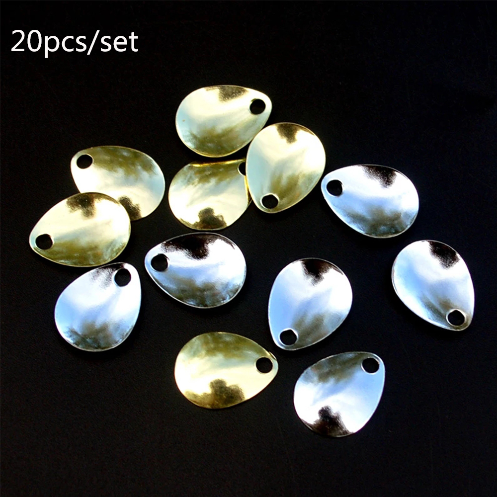 20pcs/lot Fishing Spinner Ring - Fishing Lure Blade Bait ulasan dan harga