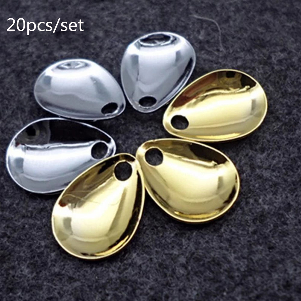 20pcs/lot Fishing Spinner Ring - Fishing Lure Blade Bait ulasan dan harga