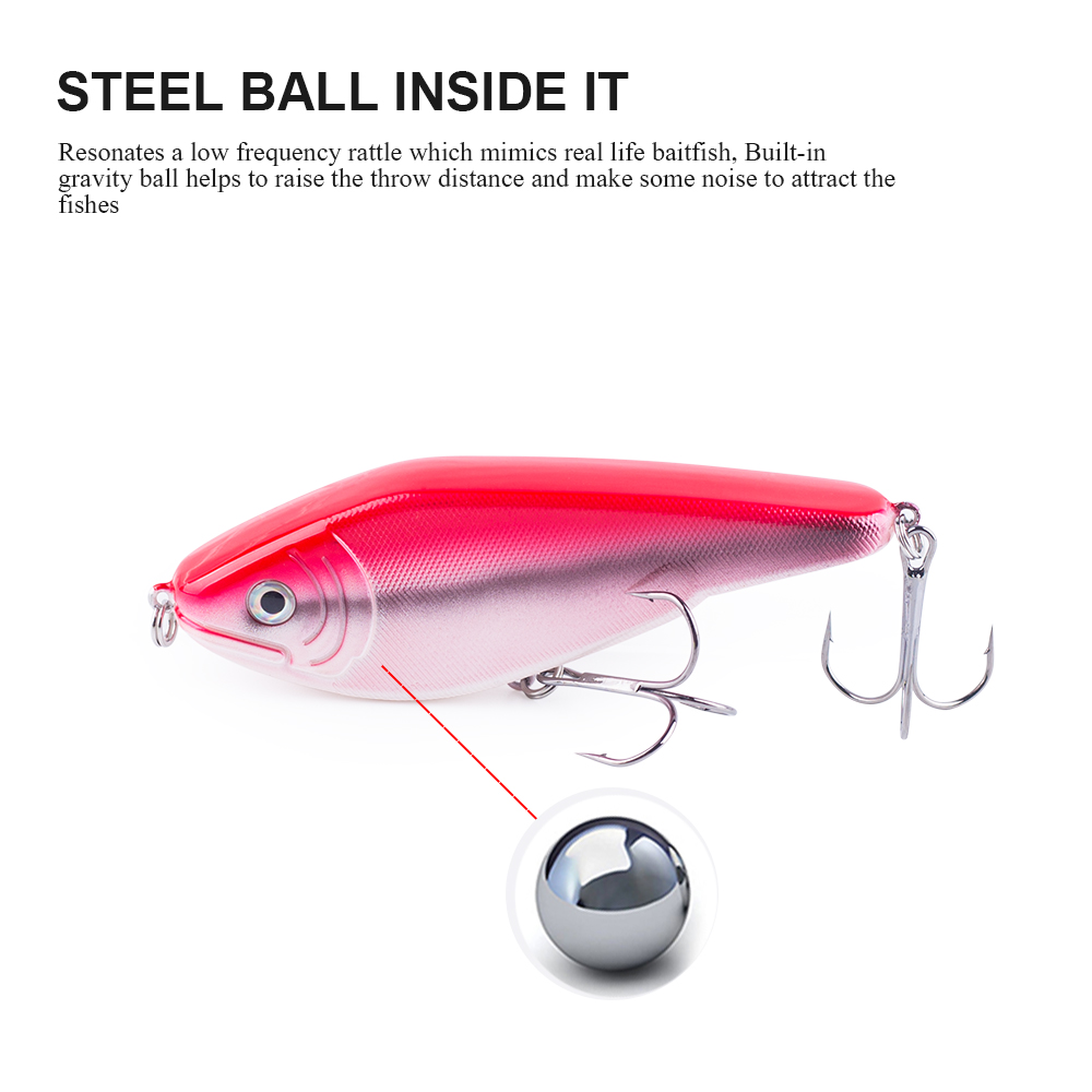 Hanlin NEW Glide Jerkbait 90mm - Fishing Lure Swimbait ulasan dan harga