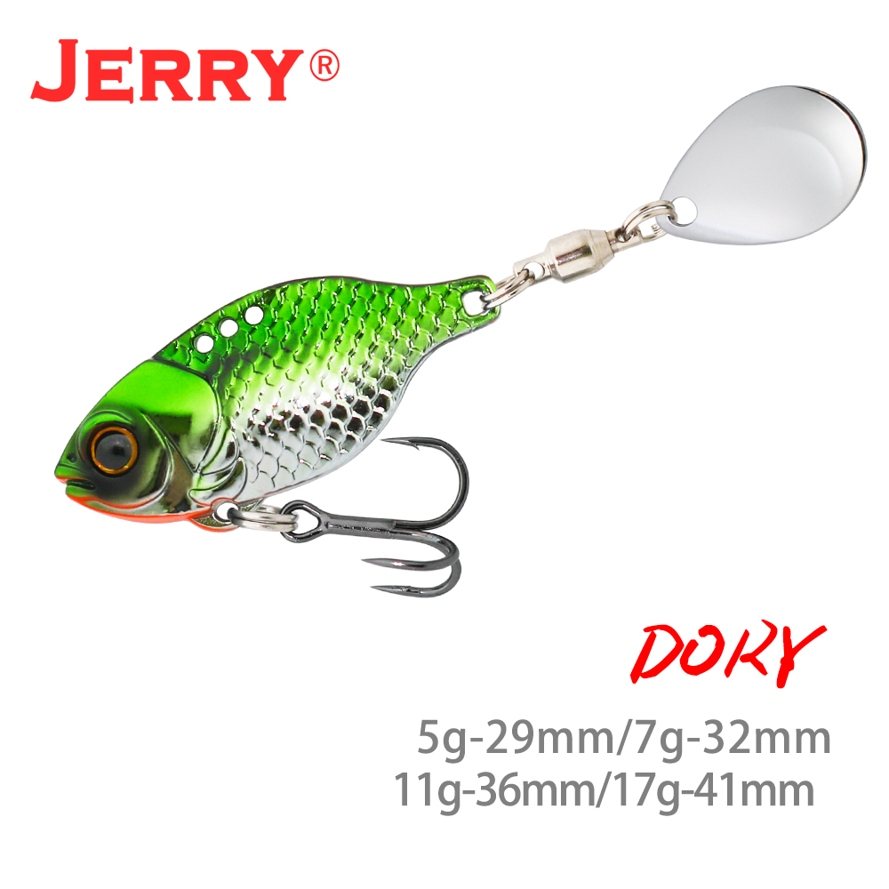 Jerry Dory Metal Blade VIB Ten - Fishing Lure Blade Bait ulasan dan harga