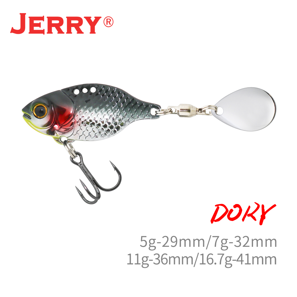Jerry Dory Metal Blade VIB Ten - Fishing Lure Blade Bait ulasan dan harga