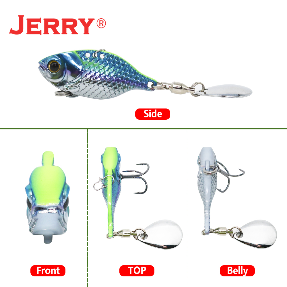 Jerry Dory Metal Blade VIB Ten - Fishing Lure Blade Bait ulasan dan harga