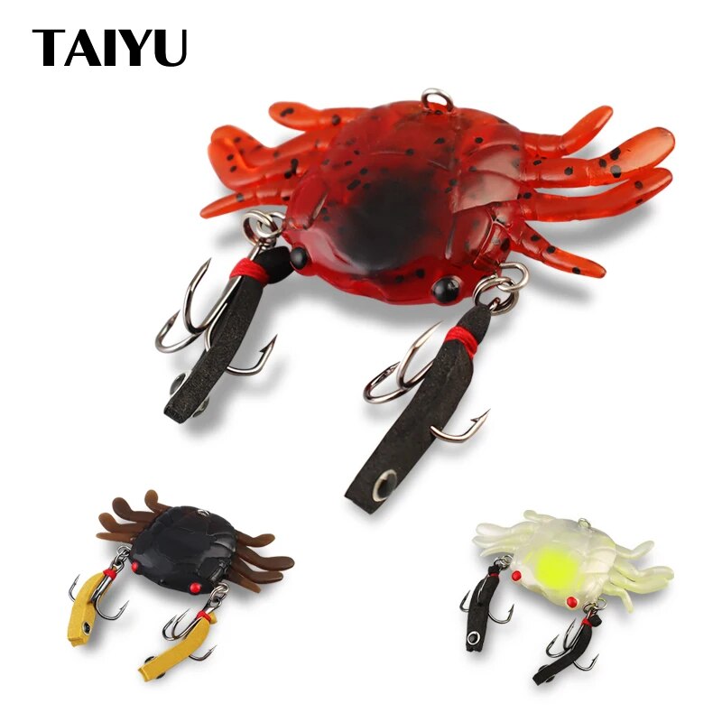 TAIYU Bionic Crab Fishing Lure - Fishing Lure Soft Plastic ulasan dan harga