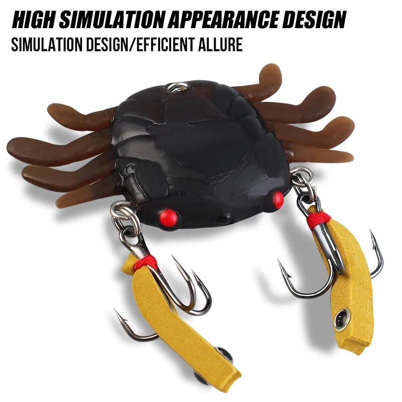 TAIYU Bionic Crab Fishing Lure - Fishing Lure Soft Plastic ulasan dan harga