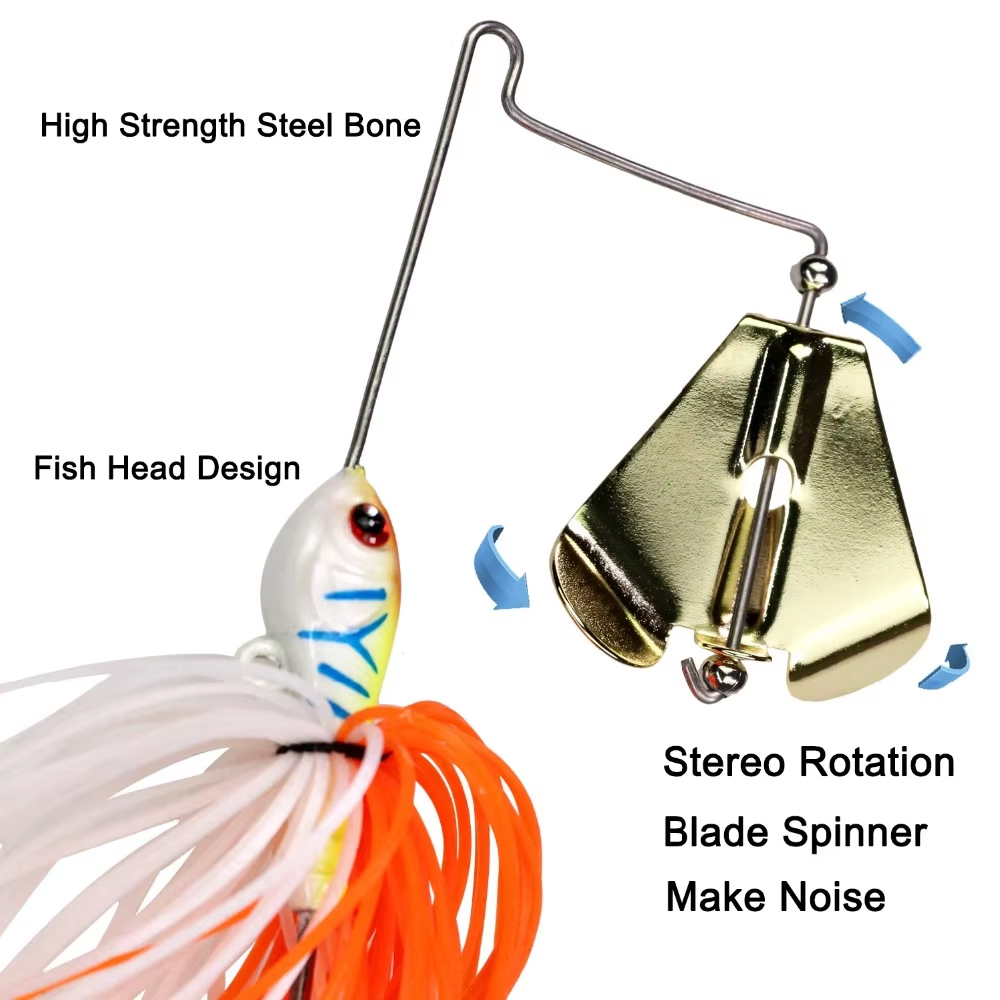 1pcs 12.8g Spinnerbait Fishing - Fishing Lure Blade Bait ulasan dan harga