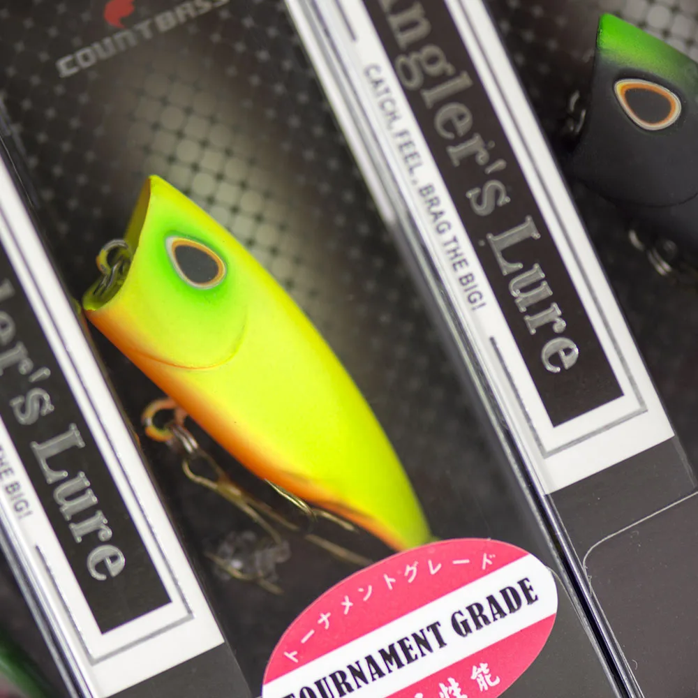 Countbass Popper Hard Bait Fis - Fishing Lure Crankbait ulasan dan harga