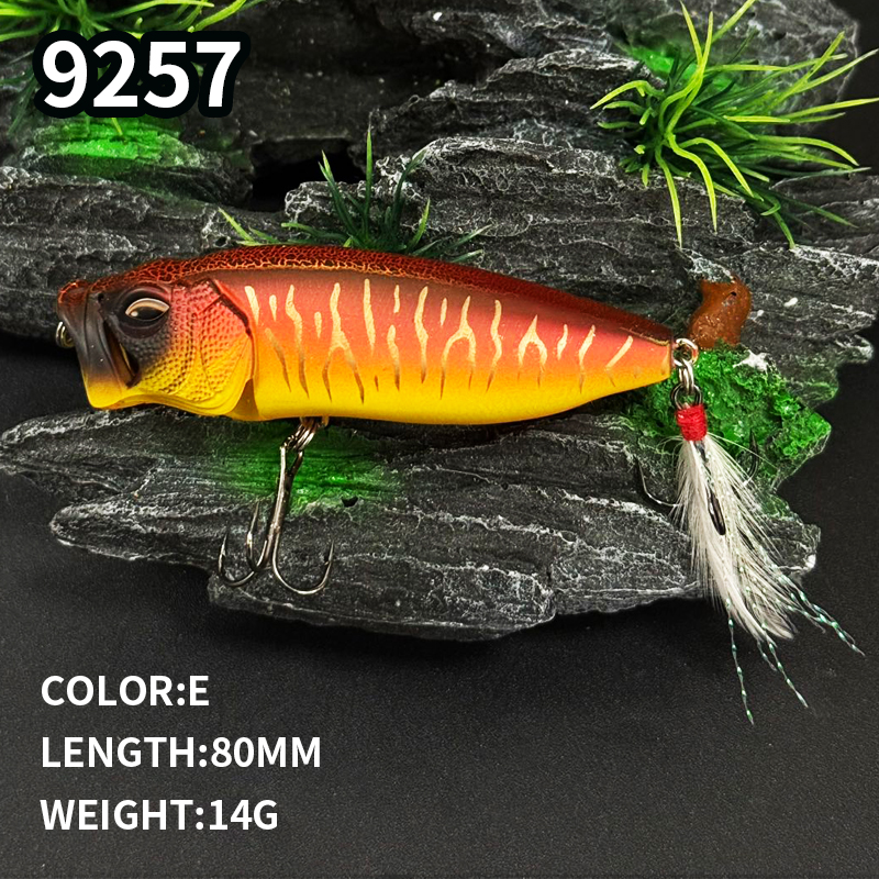Popper Lure Topwater Bait 80mm - Fishing Lure Popper ulasan dan harga