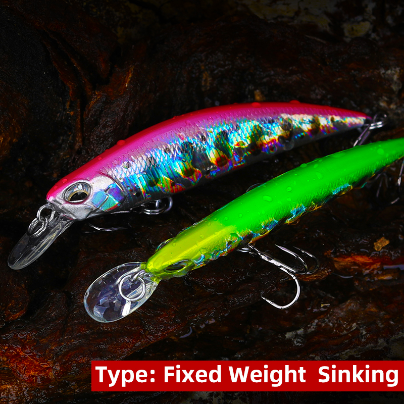TSURINOYA Sinking Minnow Long  - Fishing Lure Jerkbait ulasan dan harga