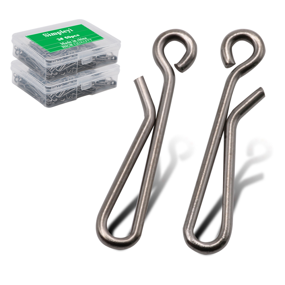 50pcs/box Bearing Lock Rolling - Fishing Lure Accessories ulasan dan harga