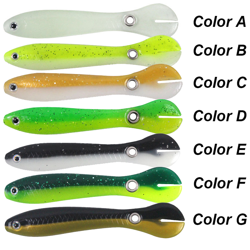 YUCONG 3/5PCS Soft Fishing Bai - Fishing Lure Swimbait ulasan dan harga