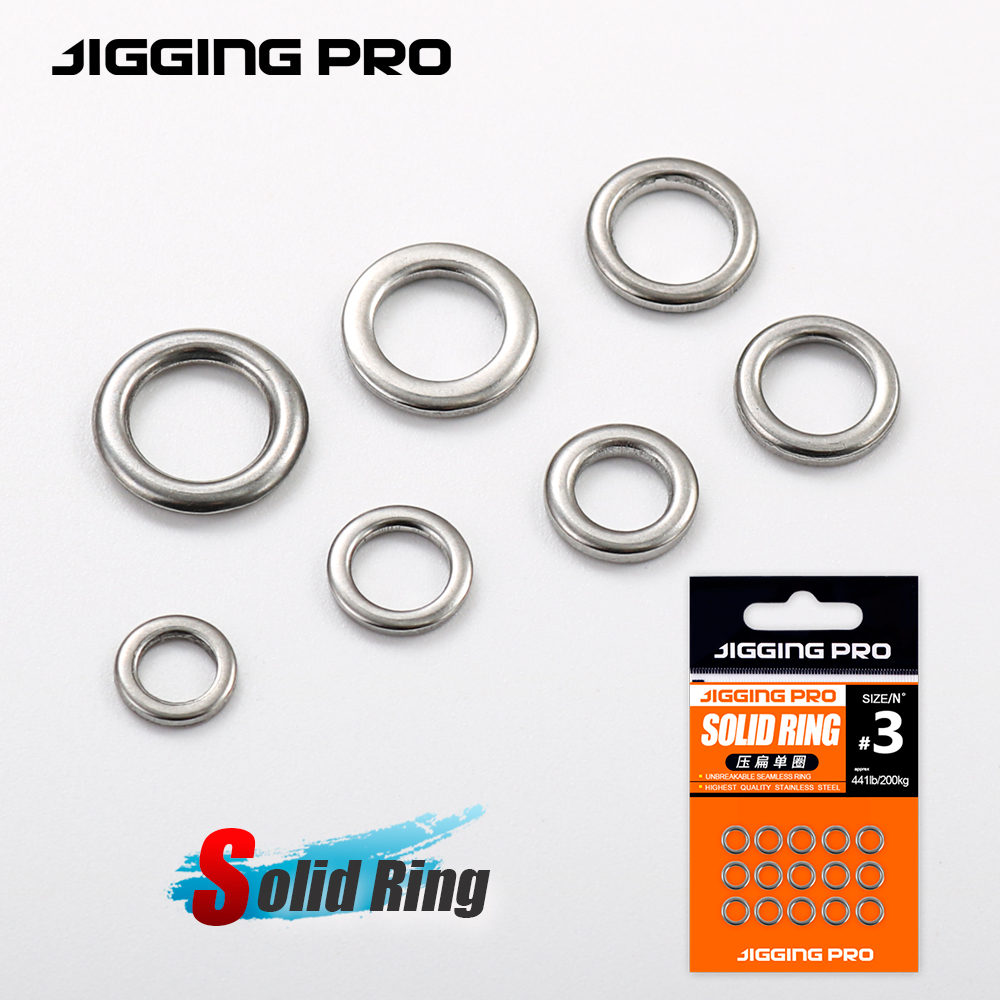 JIGGING PRO Fishing Solid Ring - Fishing Lure Jig ulasan dan harga