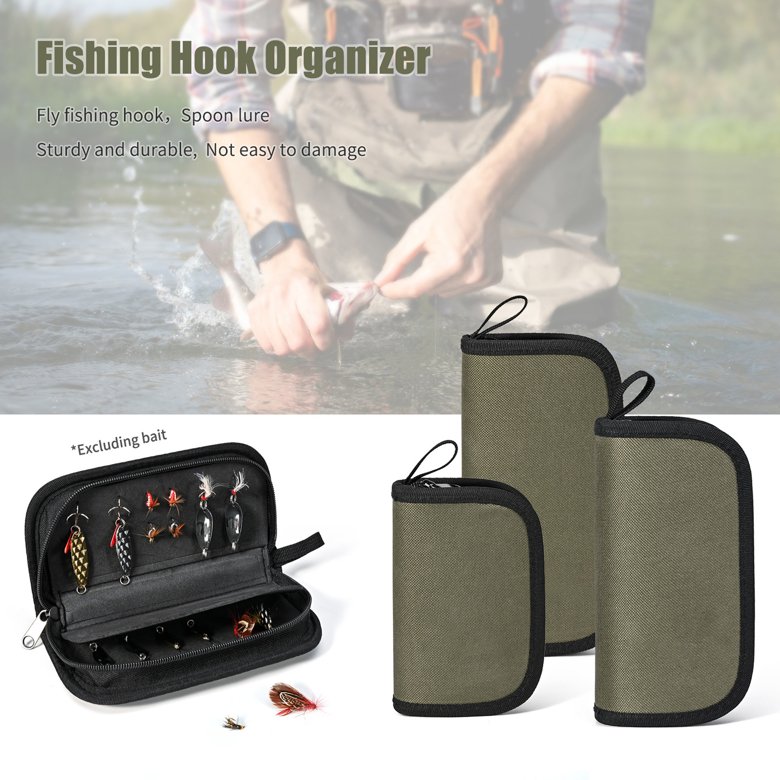 EVA Fishing Sequins Storage Ba - Fishing Lure Spoon ulasan dan harga