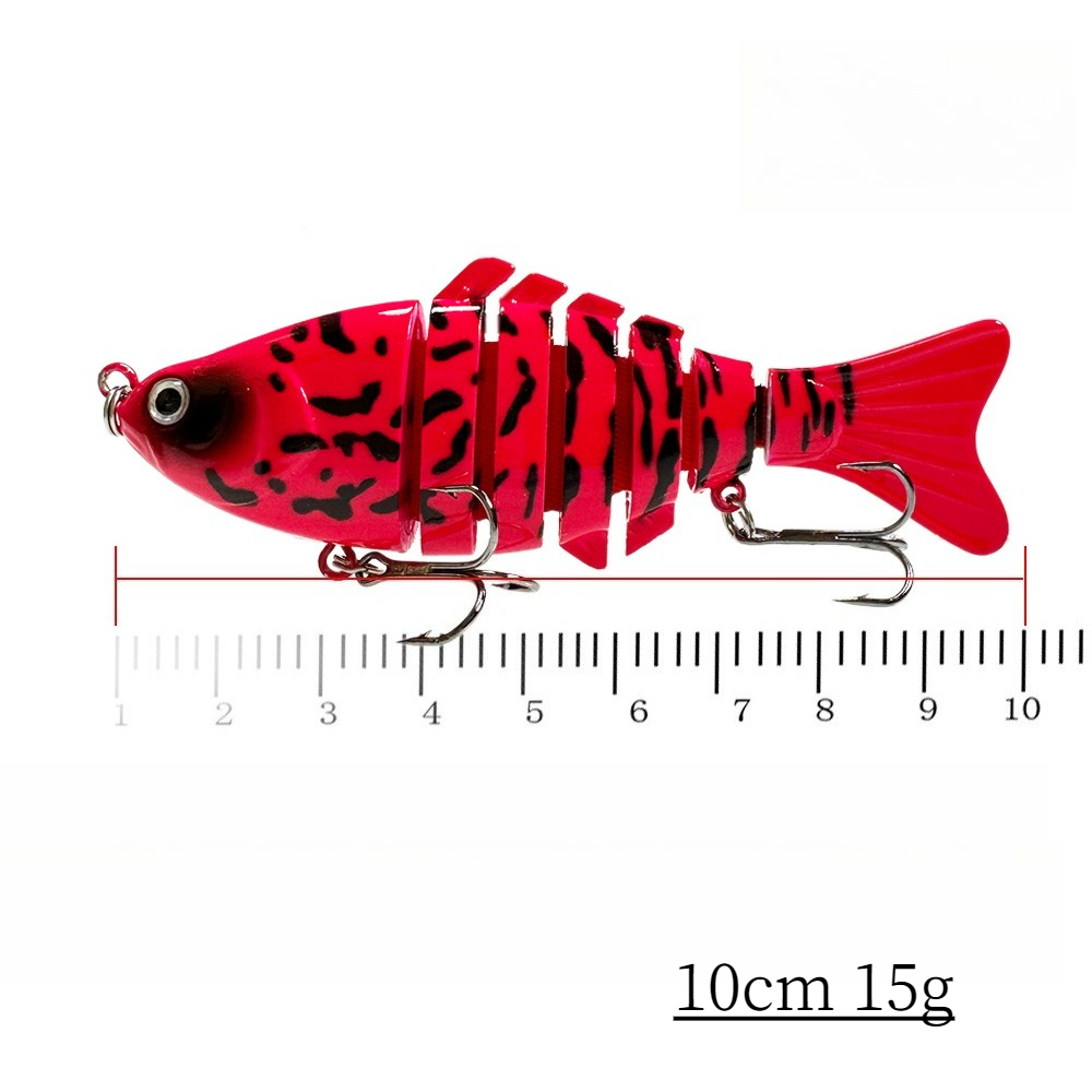 1pc Multi-segment Hard Lure 10 - Fishing Lure Popper ulasan dan harga