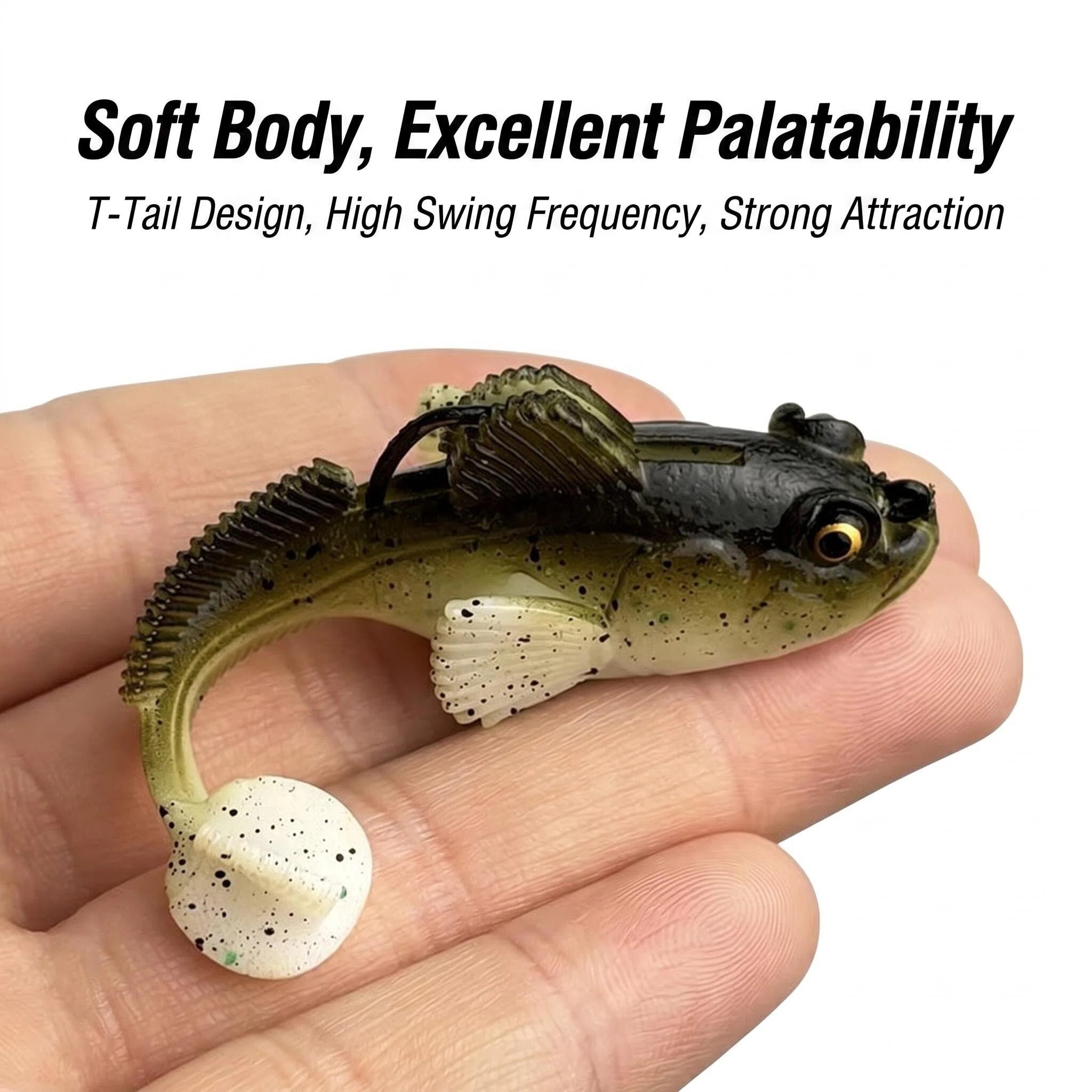 1pcs 10g13g18g Goby Lure Jig W - Fishing Lure Spinnerbait ulasan dan harga