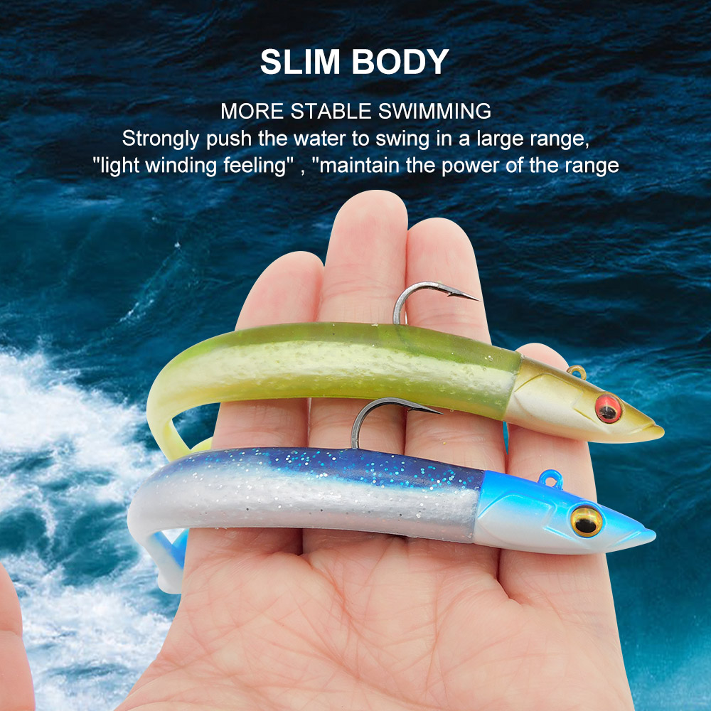 ESFISHING Fishing Lures Crazy  - Fishing Lure Soft Plastic ulasan dan harga