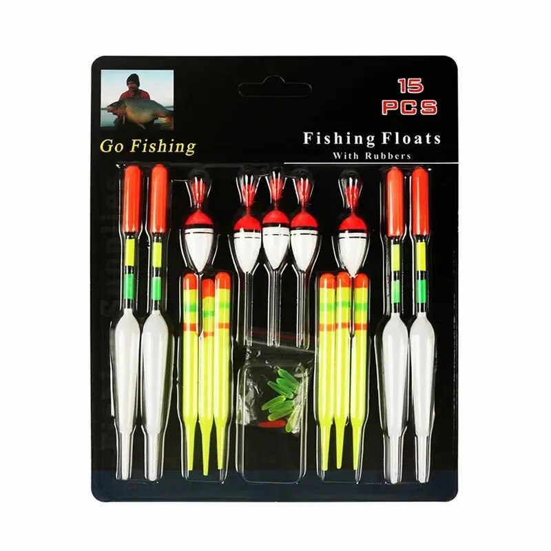 Fishing Float Set 15pc Profess - Fishing Lure Topwater ulasan dan harga