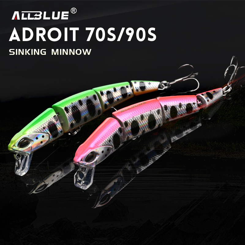 ALLBLUE Professional Jointed S - Fishing Lure Jerkbait ulasan dan harga