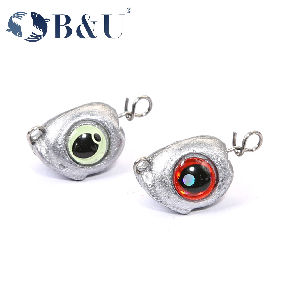B&U Swing Jig head cheburashka - Fishing Lure Accessories ulasan dan harga