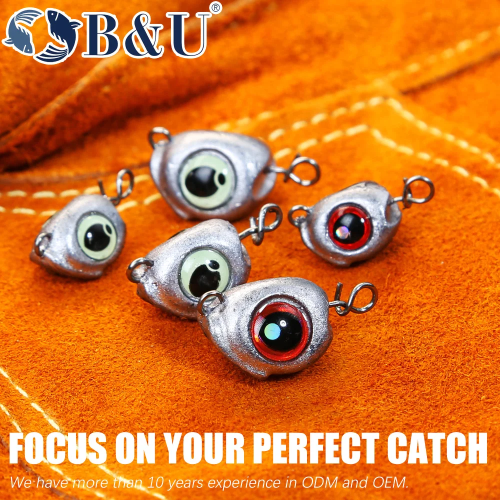 B&U Swing Jig head cheburashka - Fishing Lure Accessories ulasan dan harga