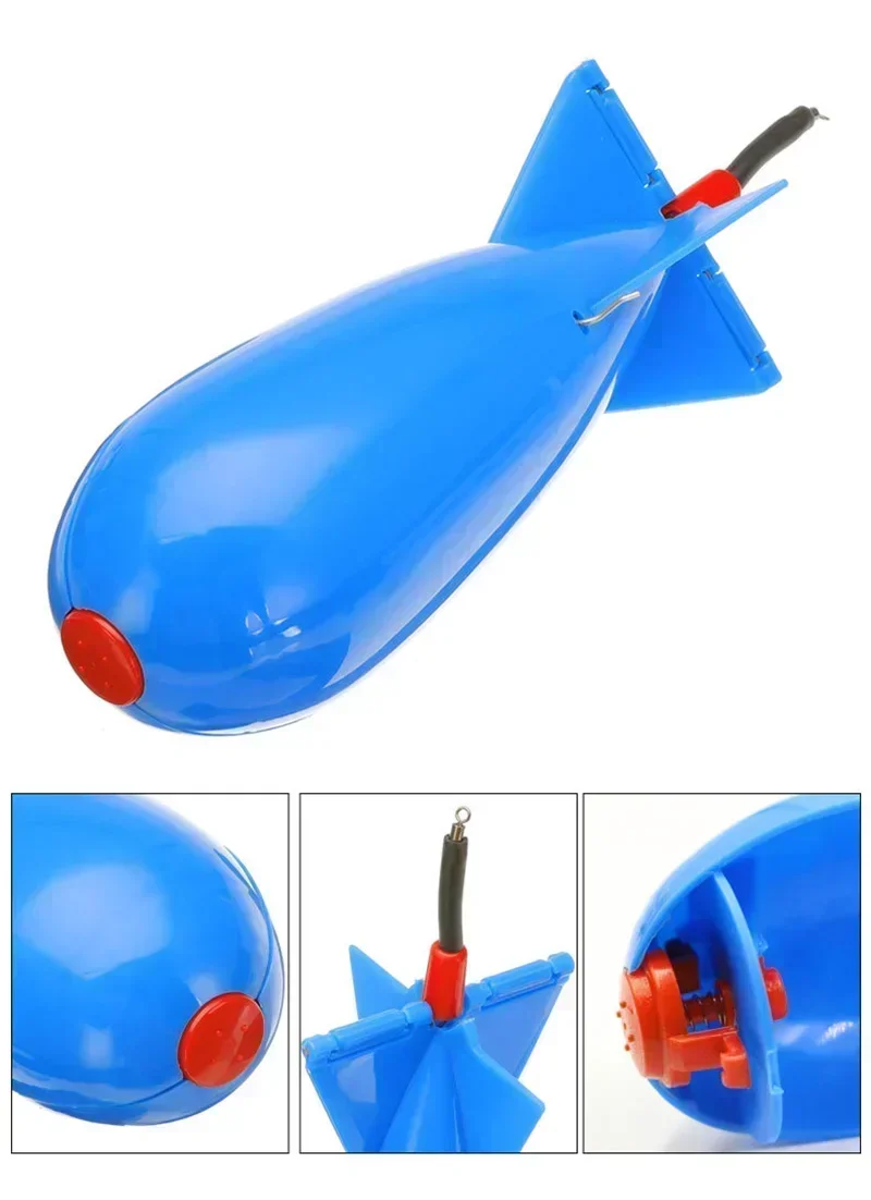 S M L Carp Fishing Rocket Feed - Fishing Lure Topwater ulasan dan harga
