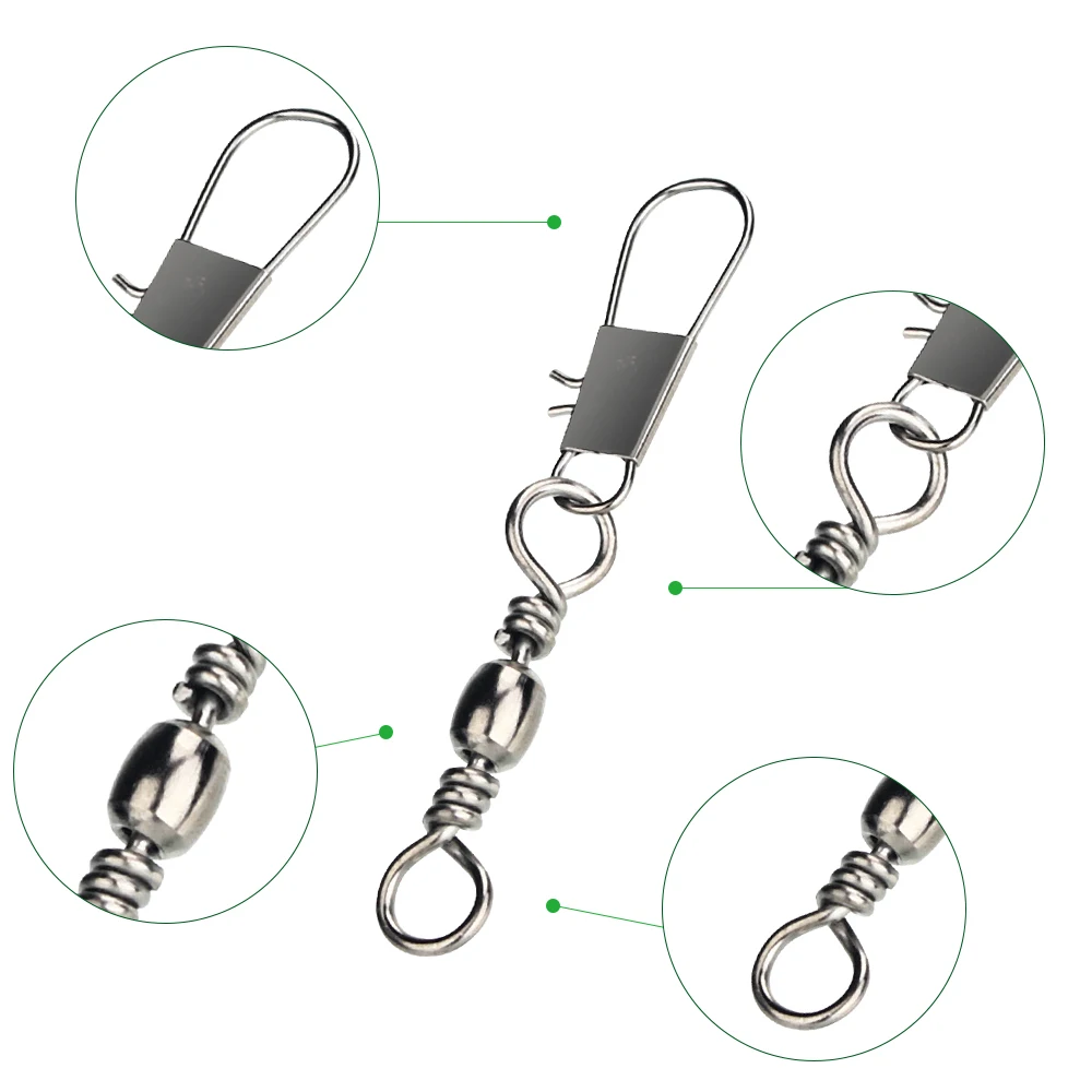 50pcs Carbon Steel Pike Fishin - Fishing Lure Spinnerbait ulasan dan harga