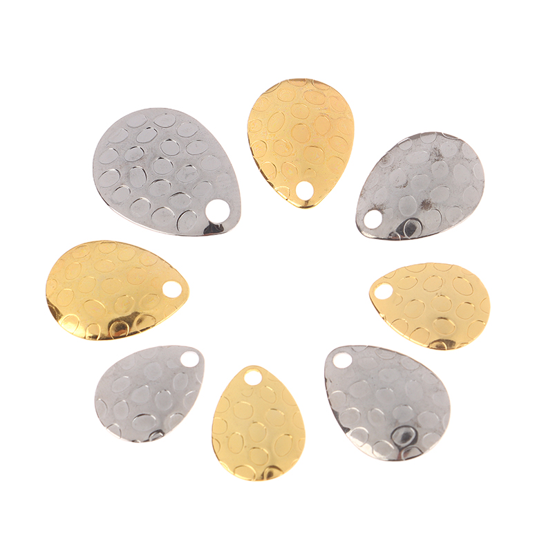 20Pcs Metal Waterdrops Shape F - Fishing Lure Blade Bait ulasan dan harga